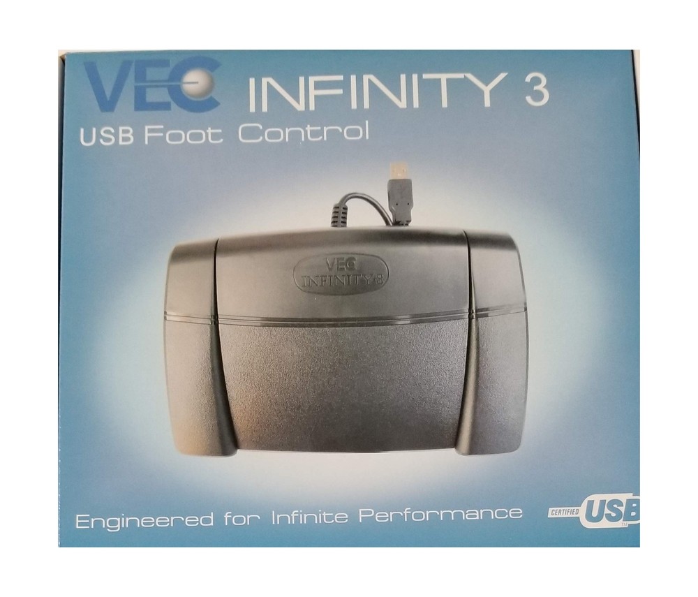 VEC in-USB-3 Infinity 3 Digital USB Foot Control