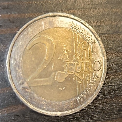 Rare Printed 2 Euro Coin