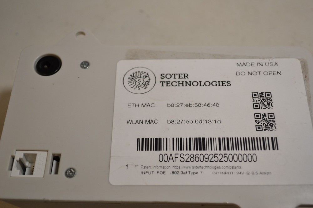 SOTER Technologies ETH MAC/WLAN MAC