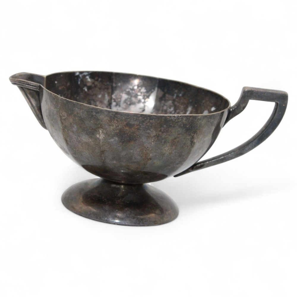 Antique Benedict Silver Plated Creamer Bowl
