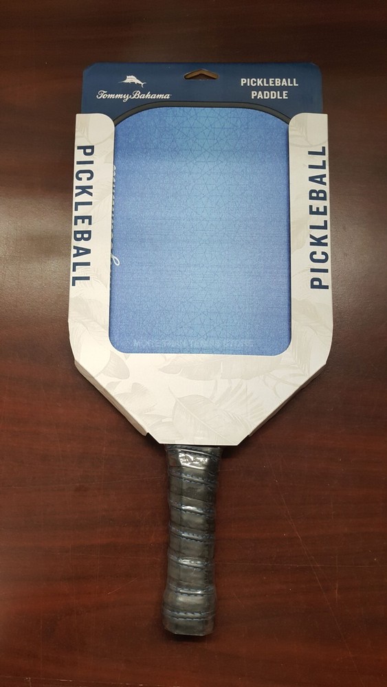 Tommy Bahama Pickleball Paddle Textured Surface Light Blue Polypropylene honey