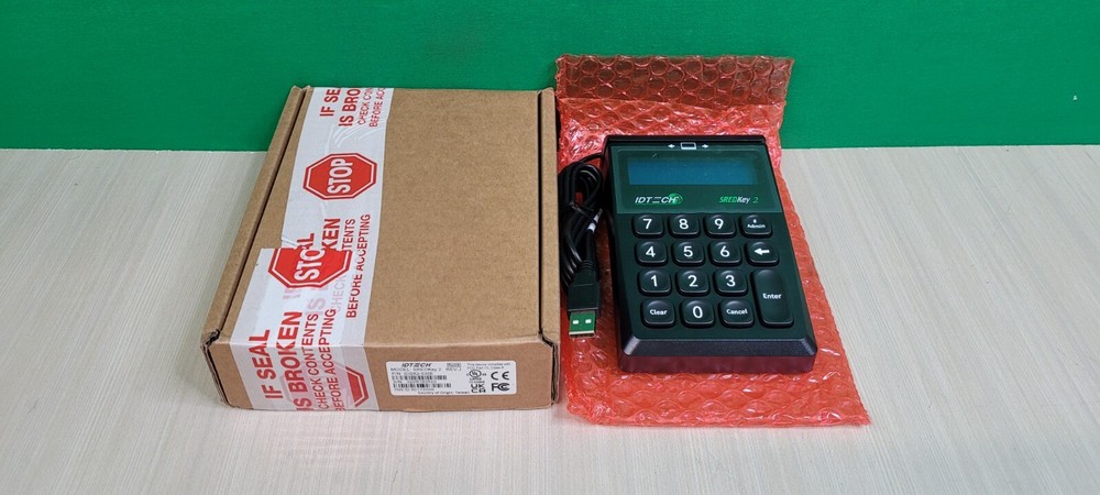 ID Tech SREDKey 2 with MSR USB HID Enhanced Format Key Pad IDSK2-535E New