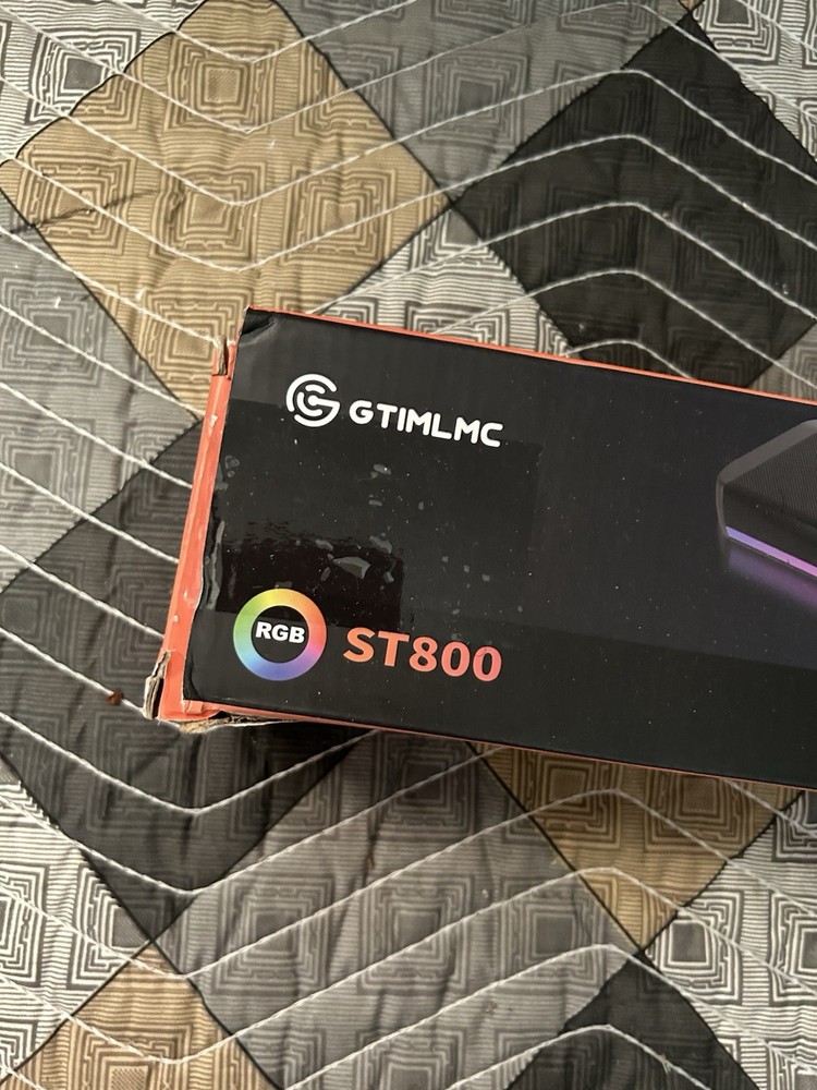 Computer Speakers for PC Desktop, 5 Dynamic RGB LED Light Modes, USB Wired Input