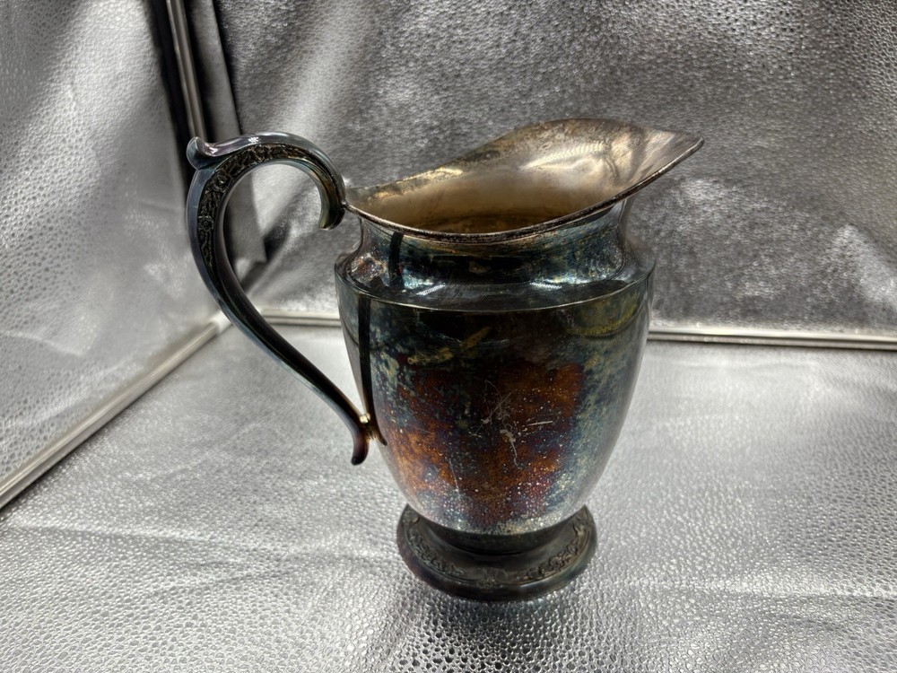 WMA Rodgers Silver Pitcher Vintage