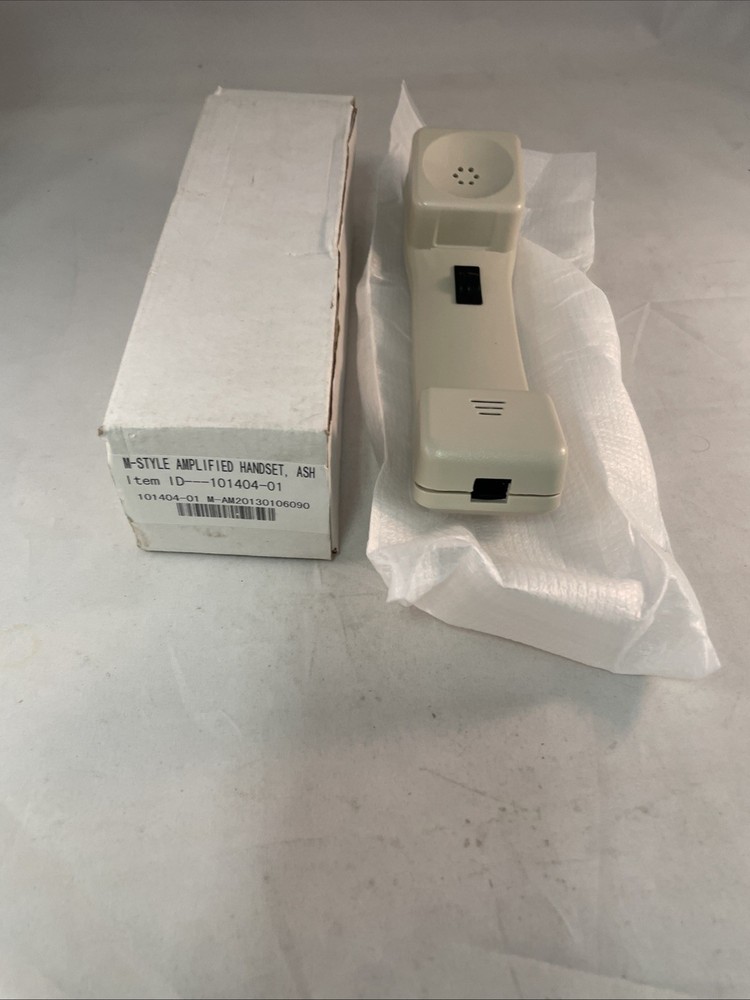 M-style Amplified Handset Ash New.