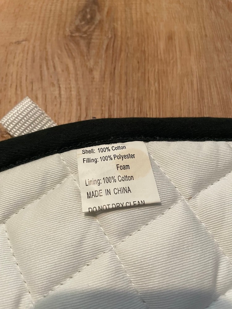 Dover White AP Saddle Pad New No Tags