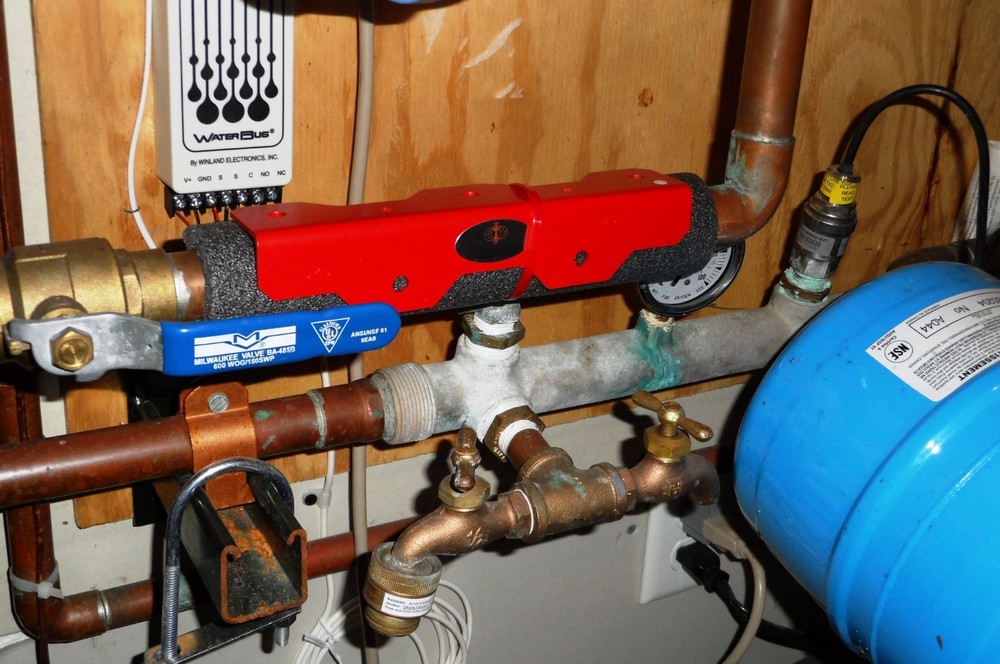 Magnetic Water Softener Medium Model Powerful No Salt-No Electricity-EZ Install