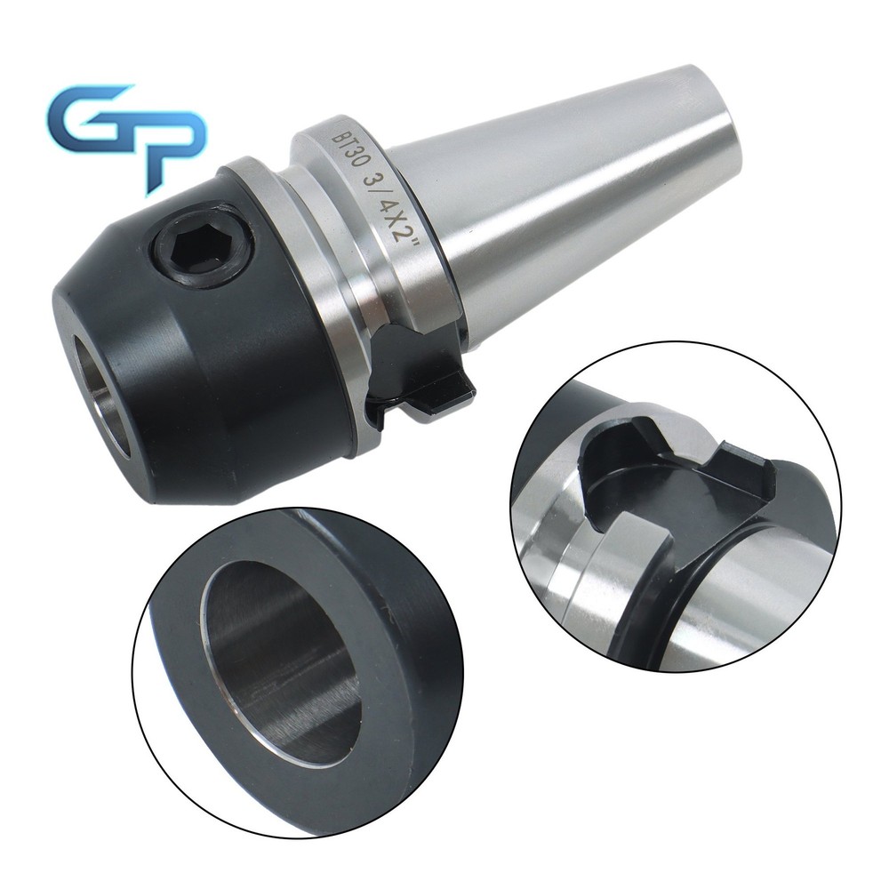 BT30 3/4 Inch End Mill Holder 2" Projection Precision Ground