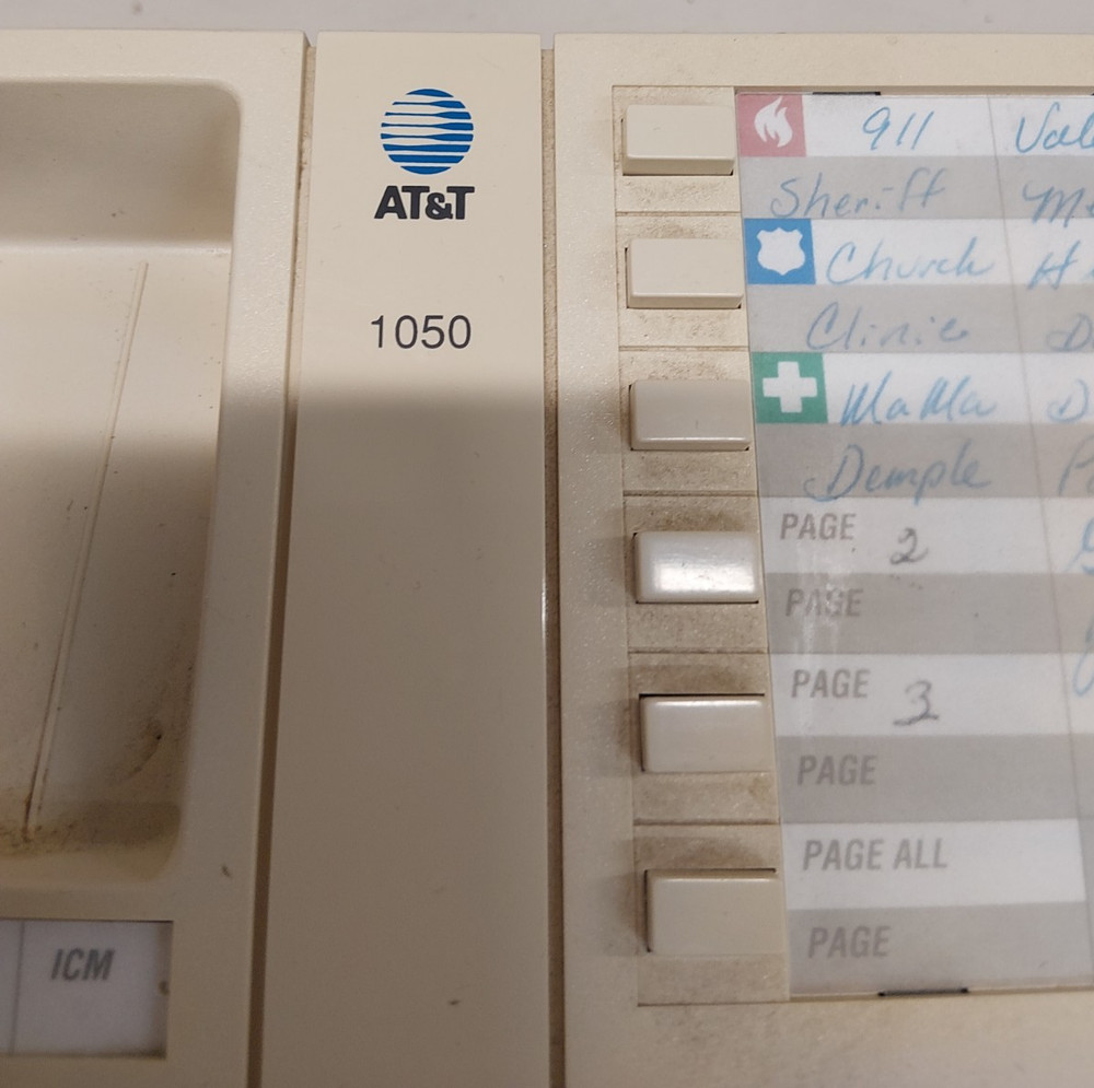 AT&T Master Phone 1050 Intercom Speakerphone