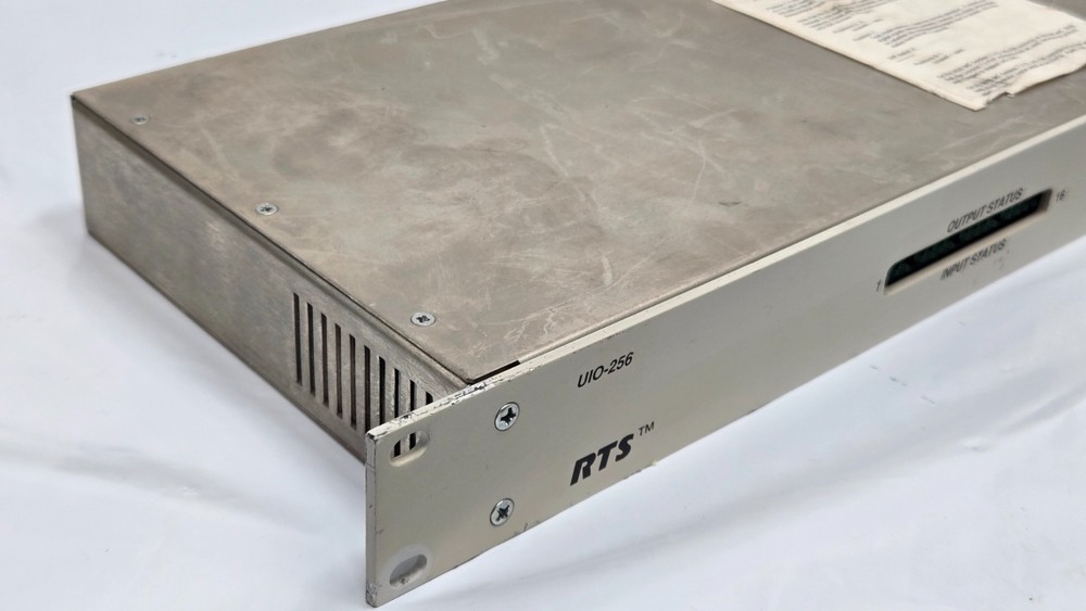 RTS Systems Telex UIO-256 16-Inputs / 16-Outputs GPI Interface