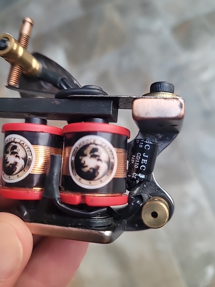 Wormhole Double Coil Tattoo Machine Unit Only Thread Cutter