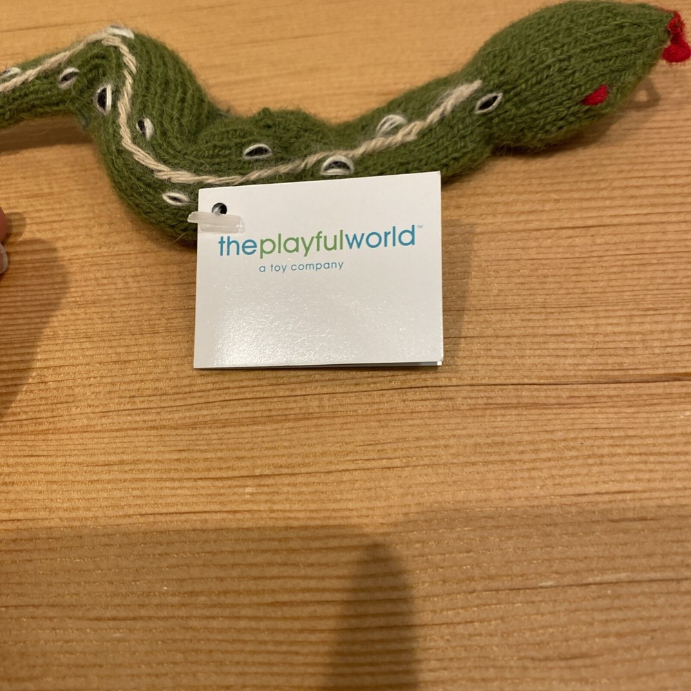 NWT Snake Finger Puppet Alpaca 2006 NOS