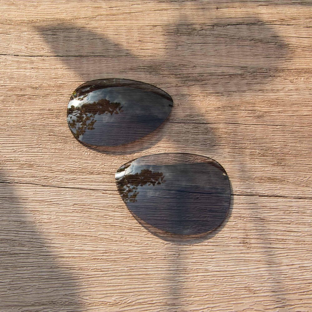 Walleva Black ISARC Polarized Replacement Lenses For Oakley Tailpin Sunglasses