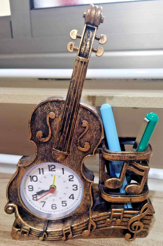Home & Desktop Accessories Guitar Clock Shape