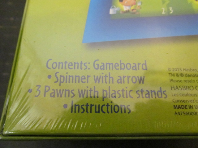 Hasbro Chutes and Ladders Game 2013 for Ages 3+