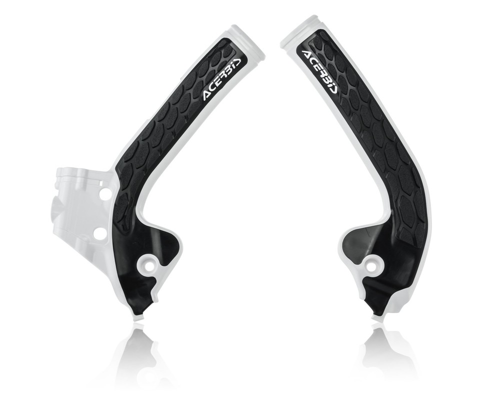Acerbis X-Grip Frame Guards Black/White #2686041035