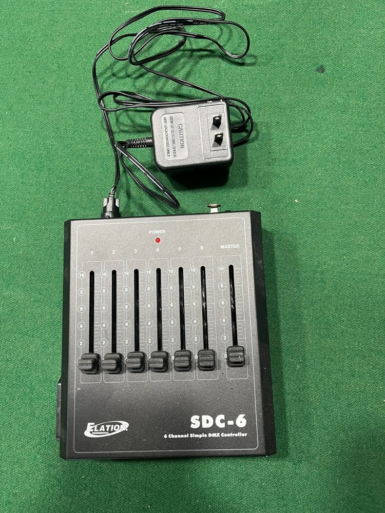 Elation SDC-6 6 channel DMX controller