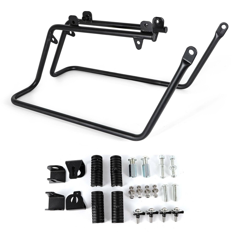 Hard Saddlebags Conversion Support Brackets Kit Set For Harley Dyna 2008-2017 US