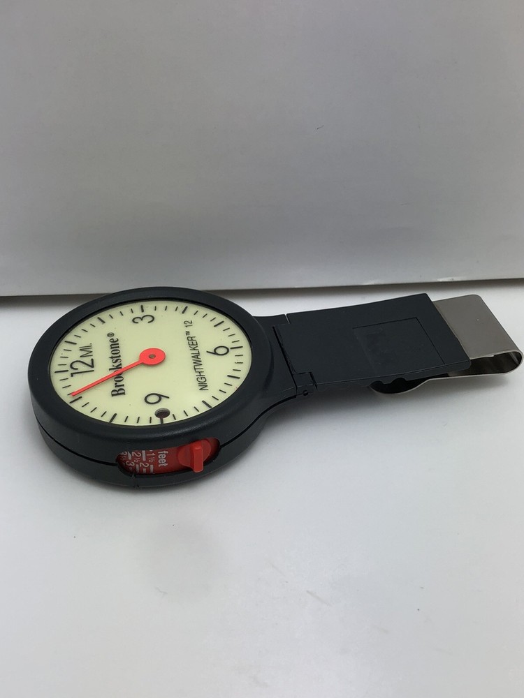 BROOKSTONE- NIGHTWALKER 12 Pedometer Step Counter