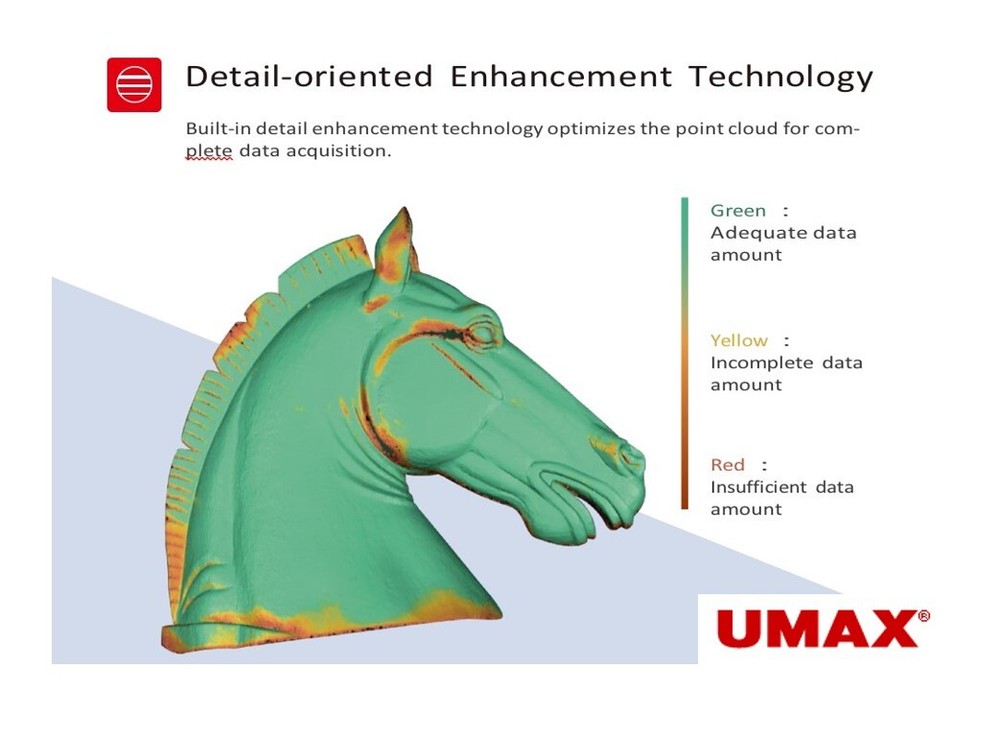 Einstar 3D Color Handheld Scanner 0.1mm Resolution with MAC OS Edition Software
