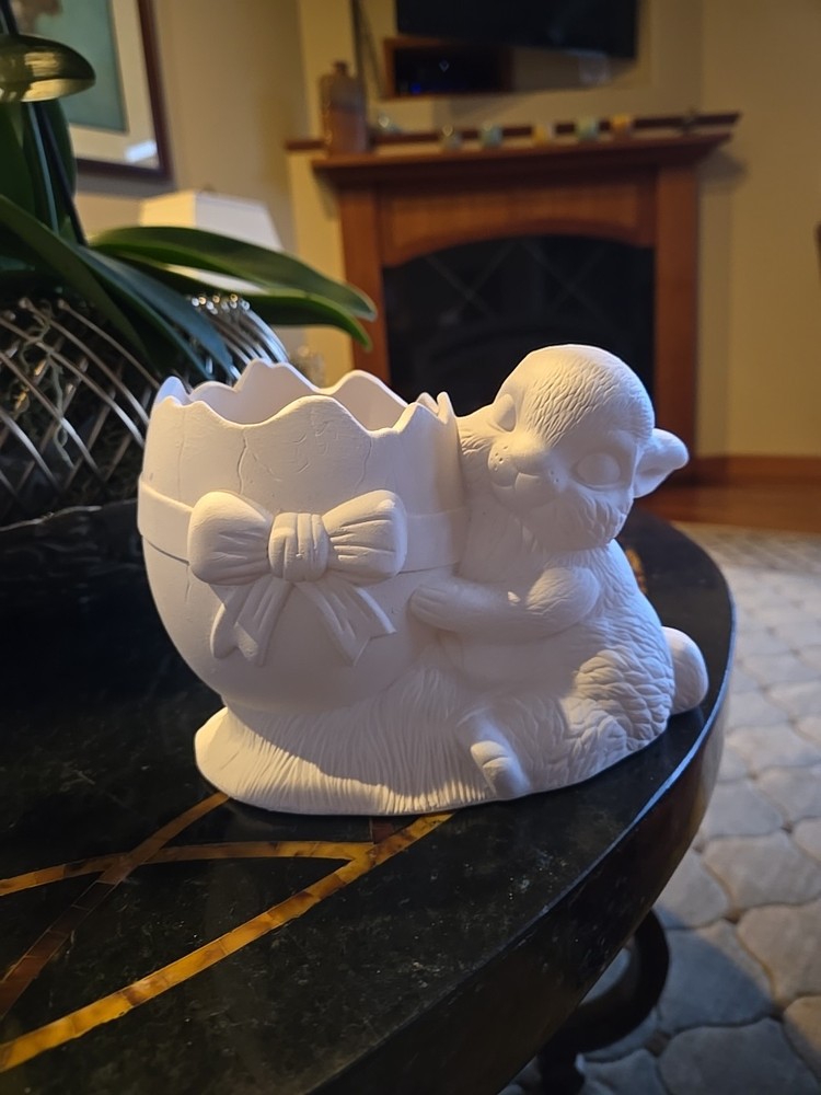 Easter bisque ceramics unpainted