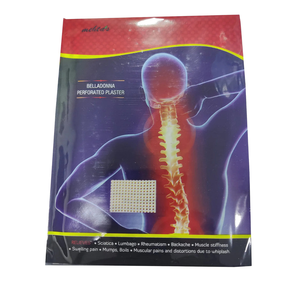 Belladonna Perforated Plaster - 10 Sheets , 1Pack