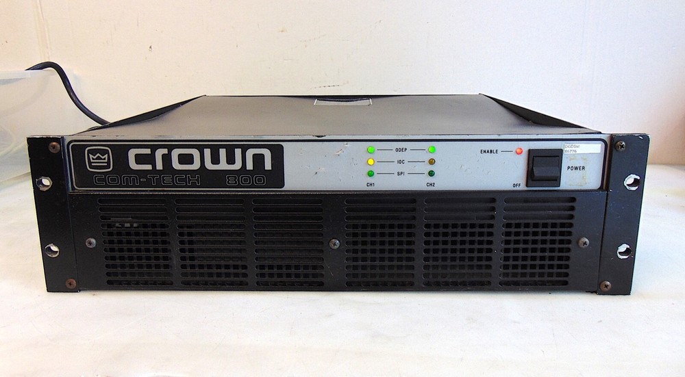 Crown Com-Tech 800 Amplifier - S6776x