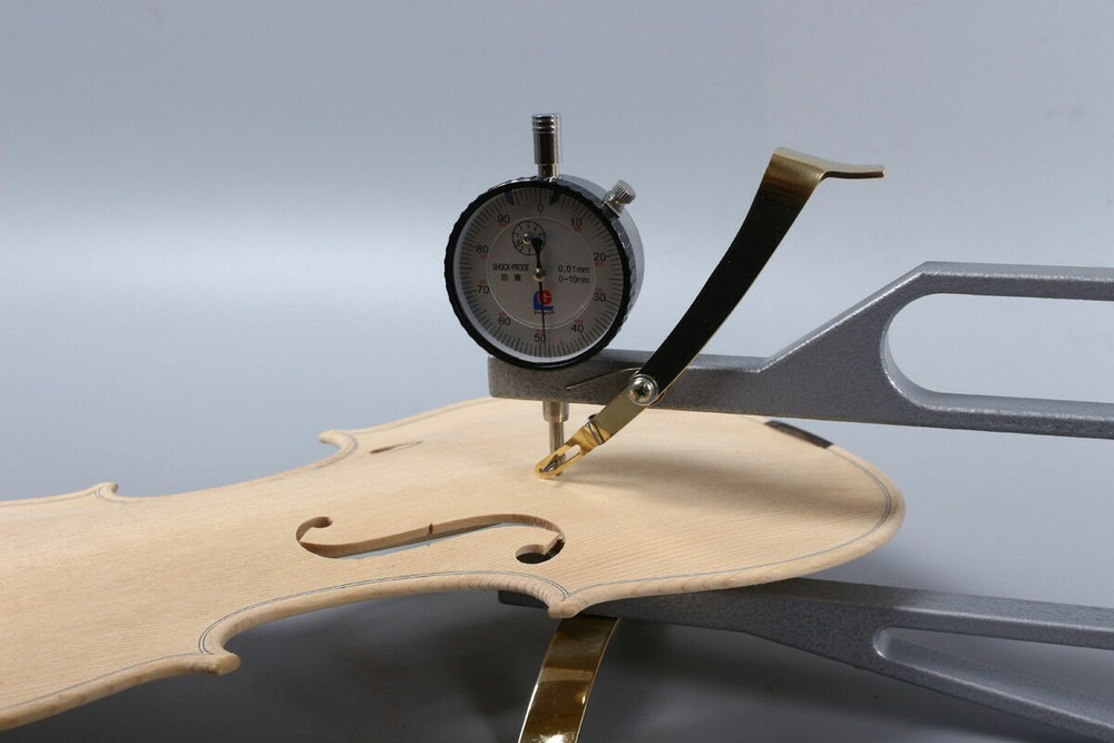 1Pcs violin thickness measure tool dial indicator Violin viola making tool