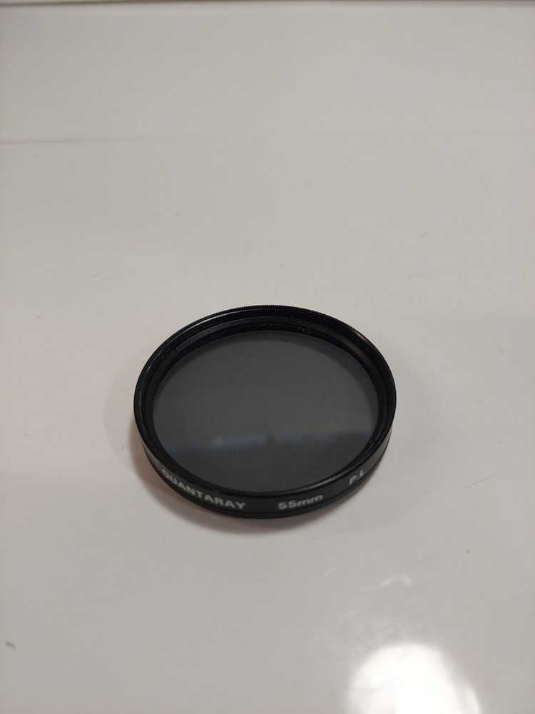 Quantaray Polarizing Filter 55mm P.L Camera Japan Used