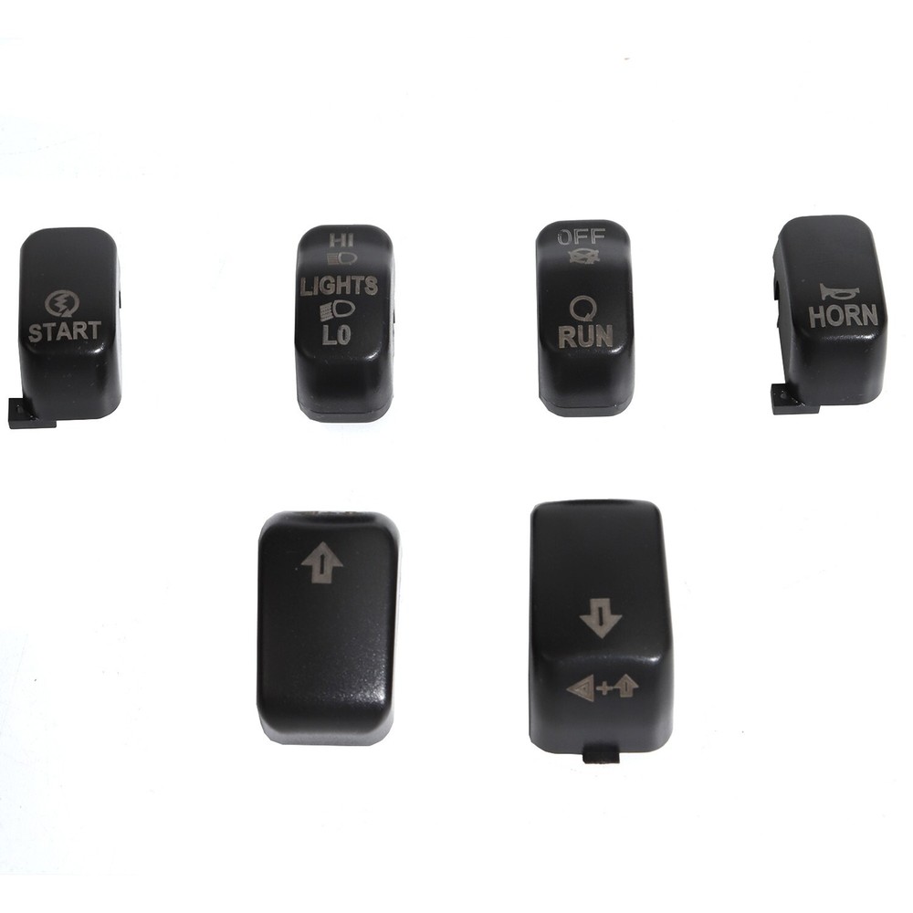 Motorcycle Hand Controls Switch Housing Buttons Cap for Harley
