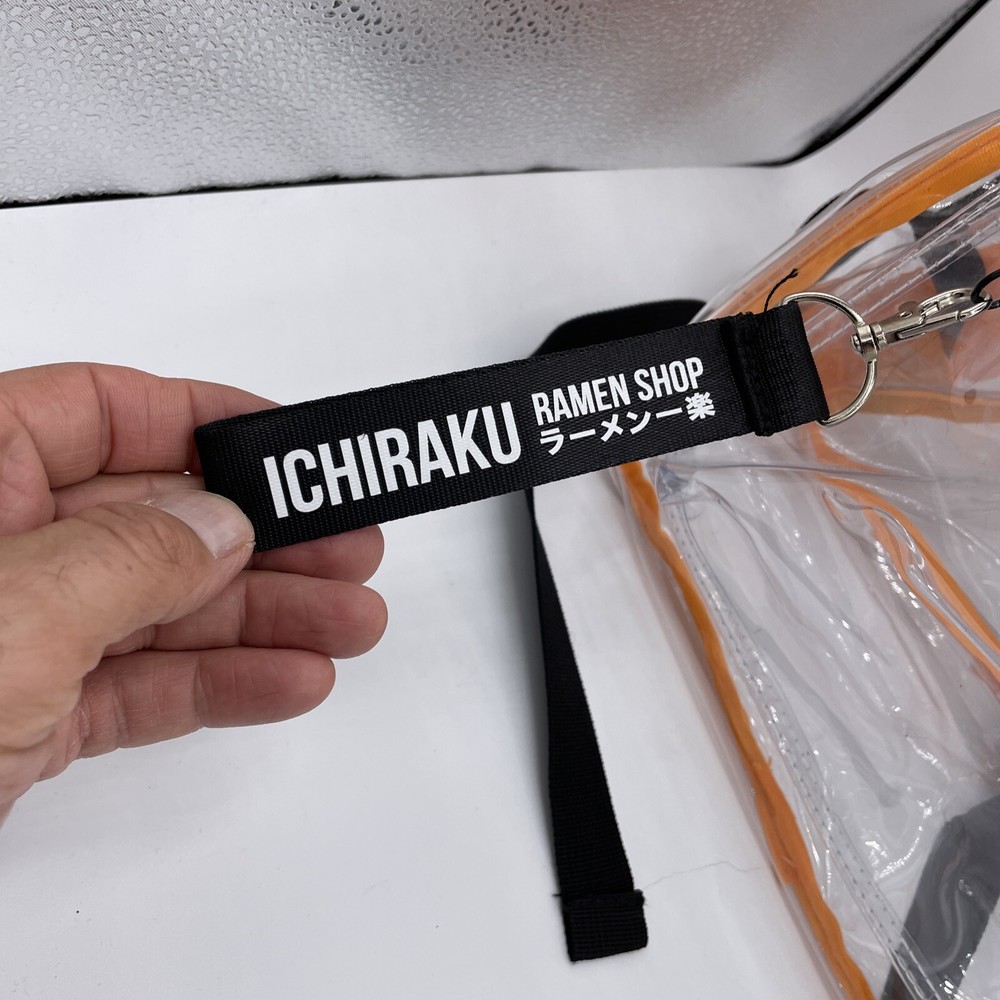 Naruto Shippuden 17” Clear Plastic Backpack