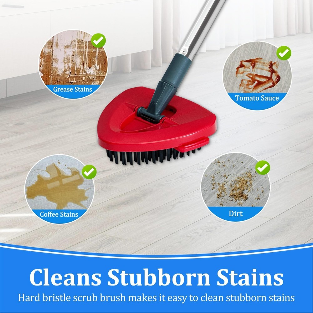 Mop Handle for Ocedar, Spin Mop Handle Replacement for O Cedar, 4 Section 30"...