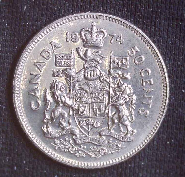 1974 Canada 50 Cents