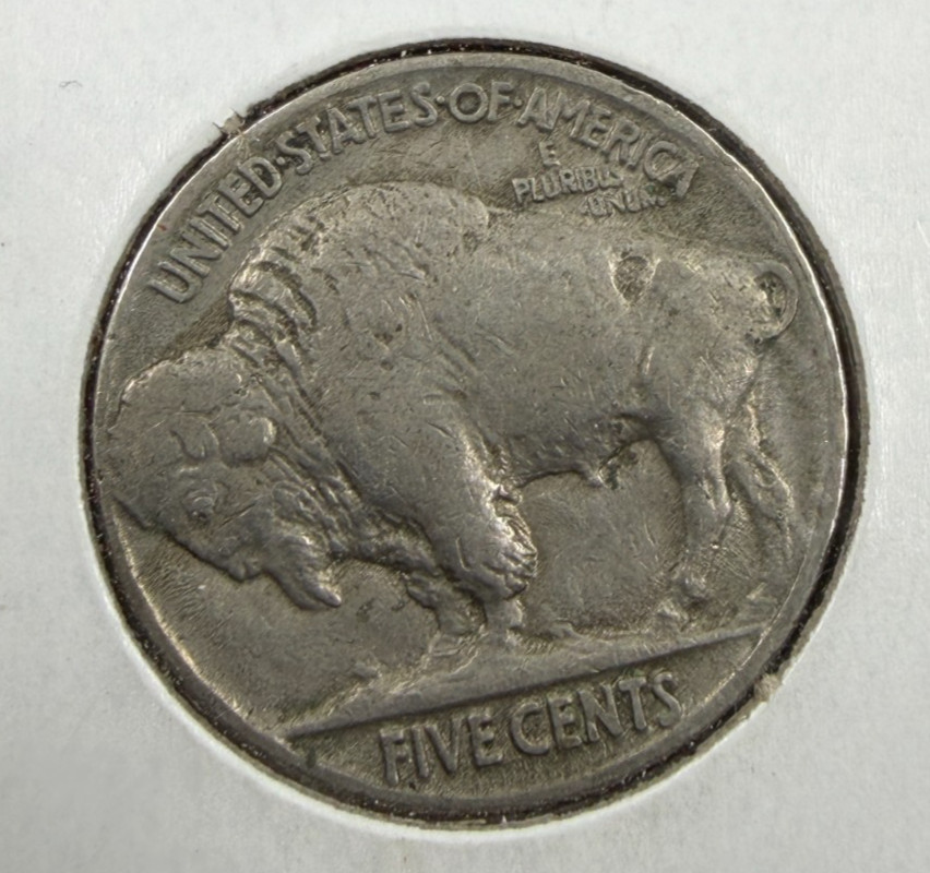 1927 P Buffalo Nickel 5c - VF+ Condition