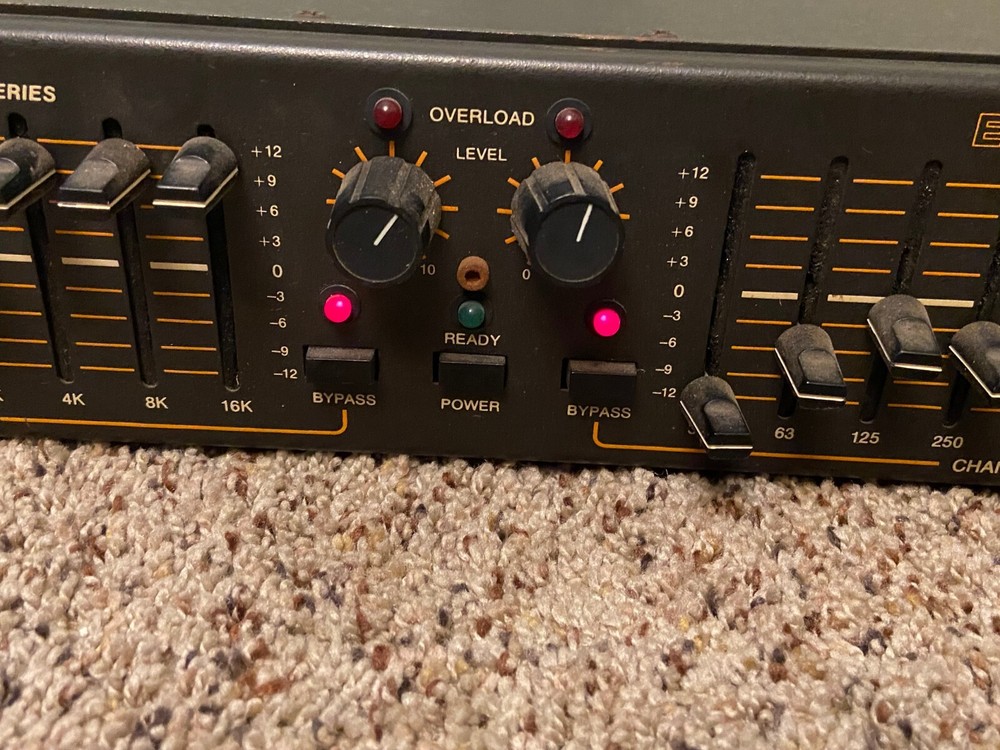 🐞 Vintage Phase Linear Professional Series E20 Stereo Graphic Equalizer RARE!!