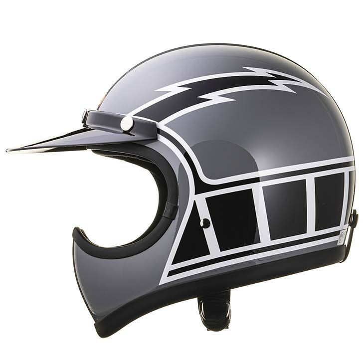 TT&CO USA DOT TOECUTTER STROBEFLASH GRAY SMALL FULL FACE