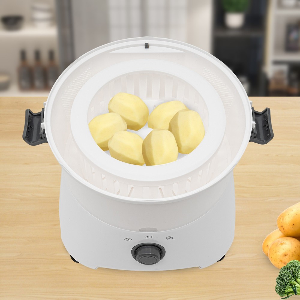Electric Potato Peeler One-button Drive Automatic Peeler Spinner Machine 85w