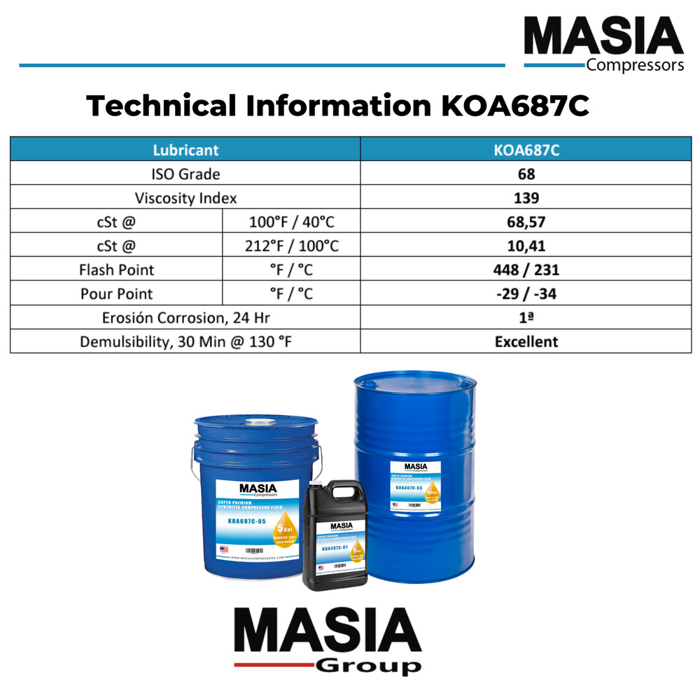 SH-68 Lubricant for Compressor Compatible with Summit - 6 gal