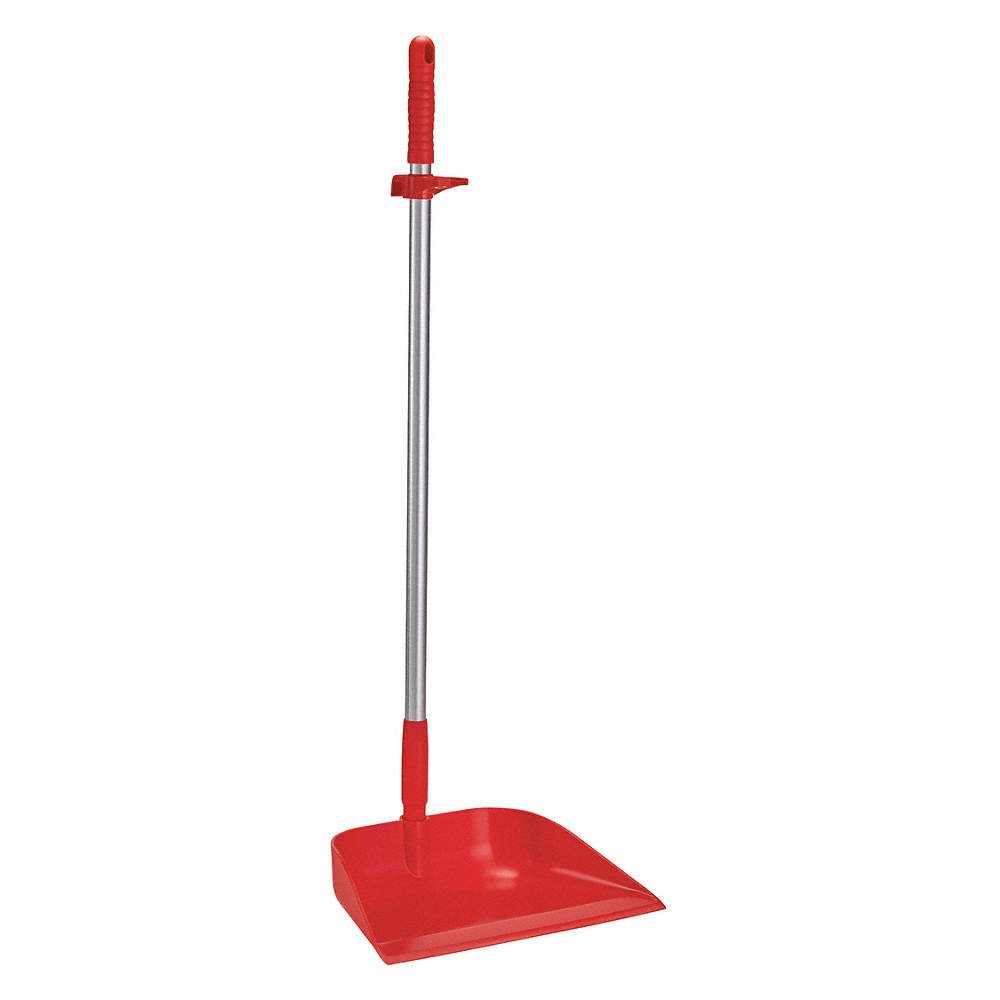 VIKAN 56624 Handheld Dust Pan,Red 55VP74