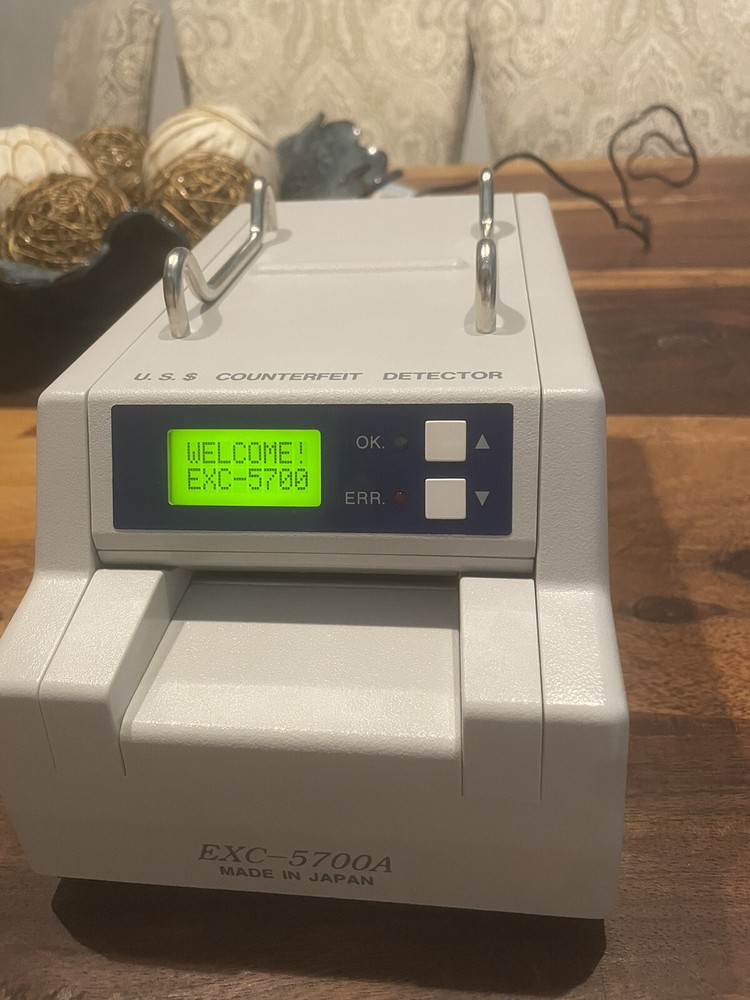 Counterfeit Money Detector Machine