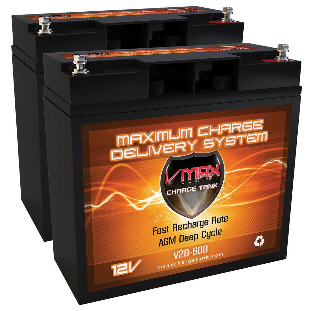 Rad2Go E10  Comp 12V AGM 40AH Hi Cap Scooter Battery VMAX600