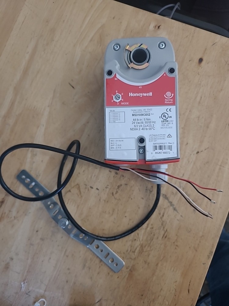Honeywell MS3105K3052 Damper Actuator Economizer Controller