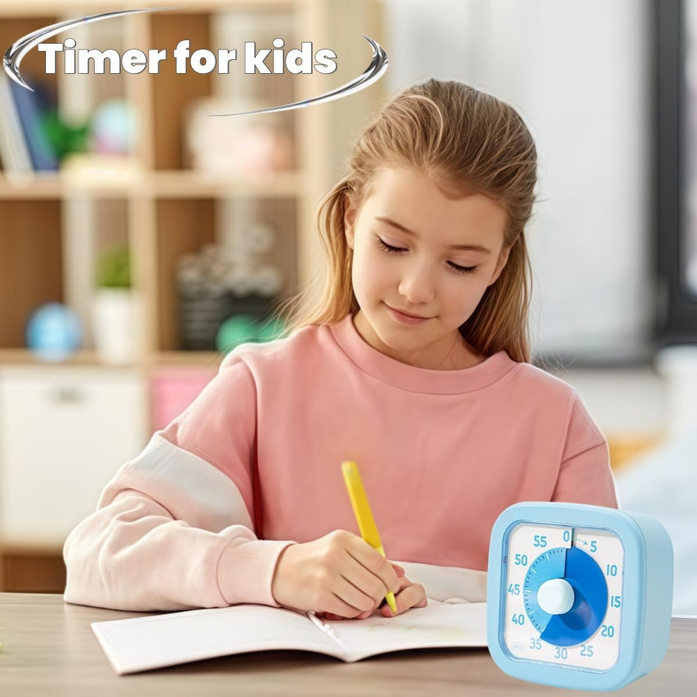 Visual Timer for Kids Timer Home - 60 Minute Kids Visual Timer for Classroom Hom