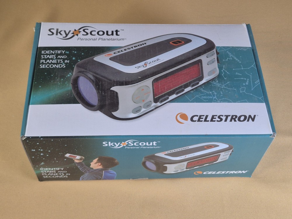 Celestron Sky Scout Personal Planetarium Handheld Device With Case, Accessories