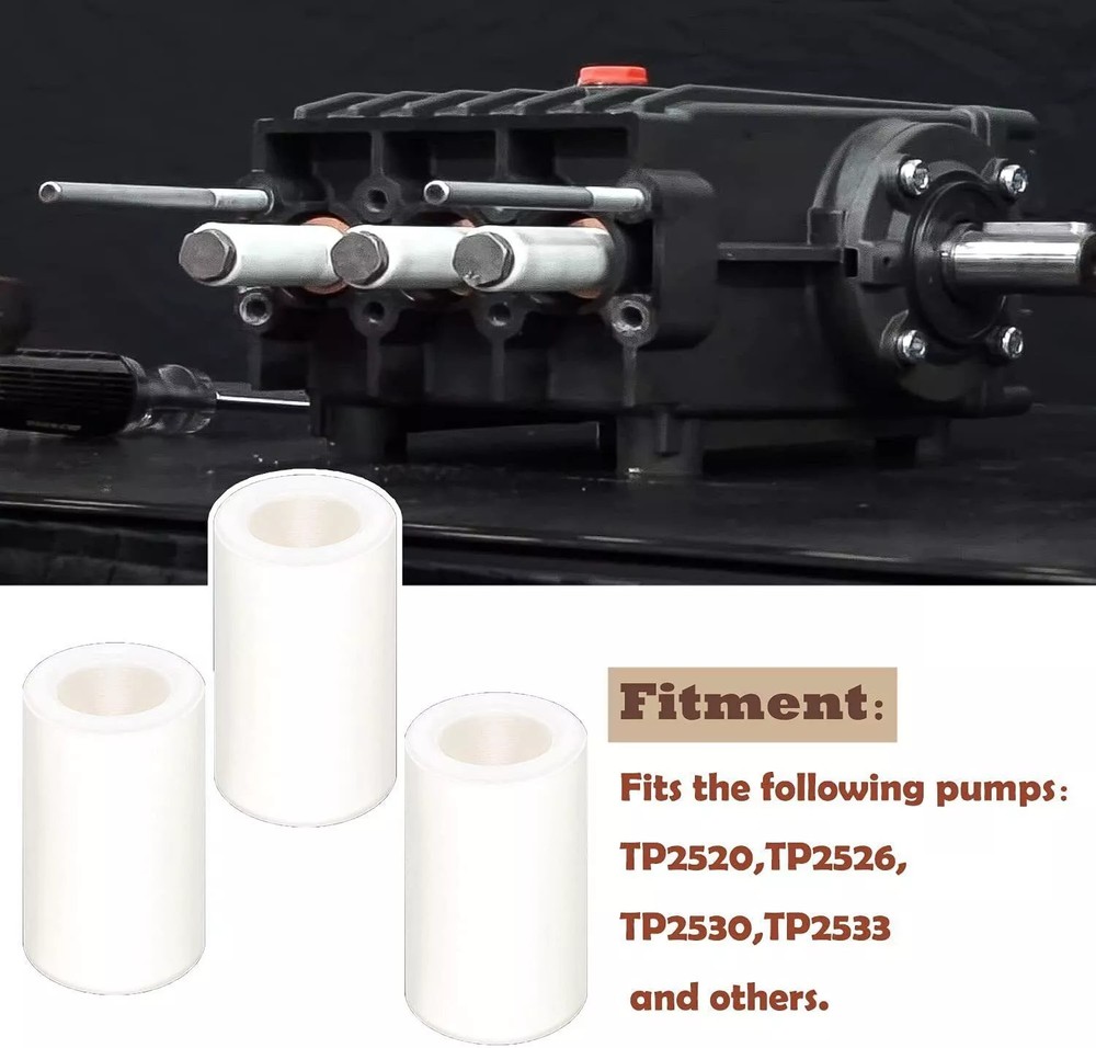 3pcs General Pump Piston Replace Ceramic 15mm for TP Pumps Replacement 51040009