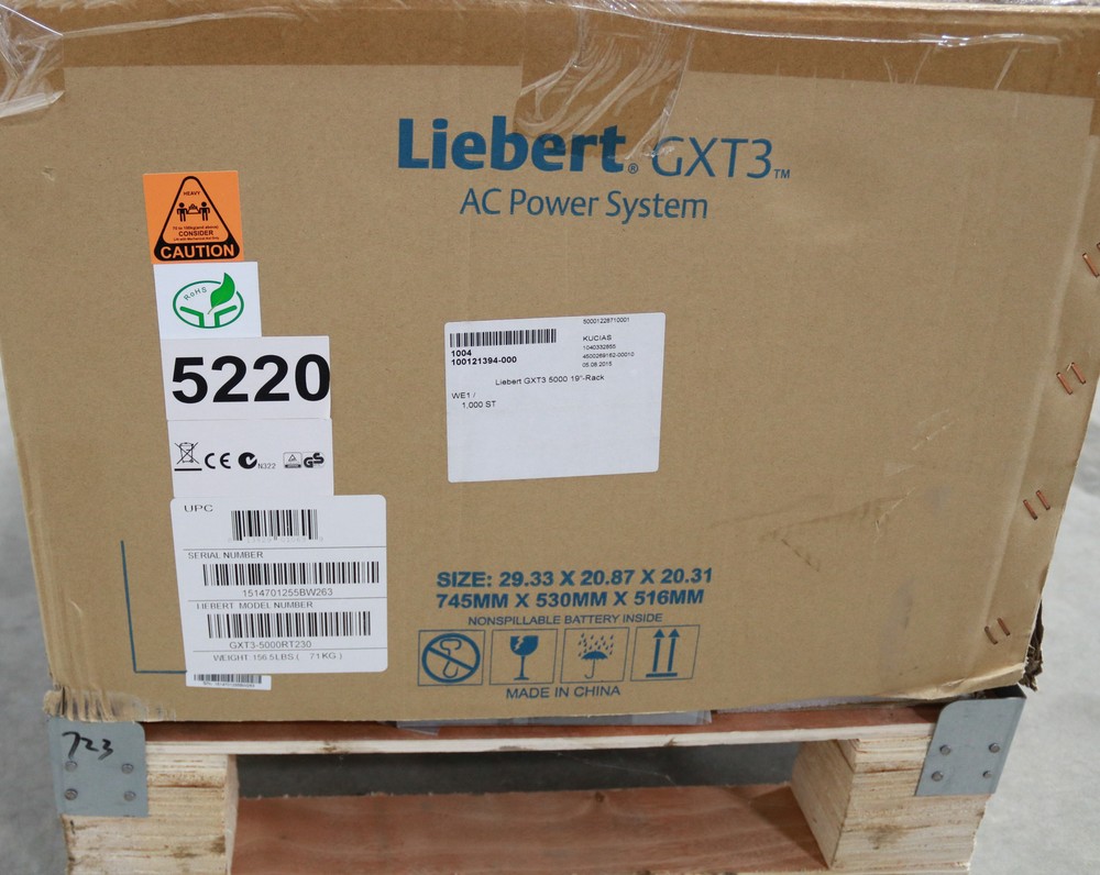 Emerson Liebert GXT3 5000RT230 4000 Watt UPS