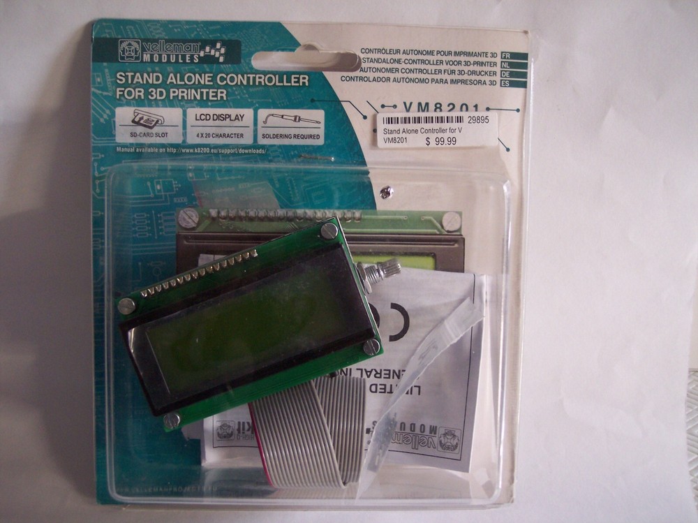 New Velleman Stand alone 3D Printer Controller Module VM8201
