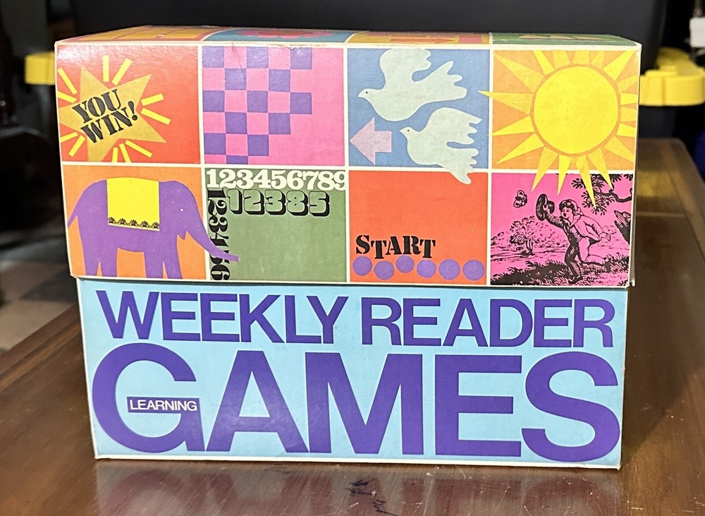 1981 Weekly Reader Learning Games Box Set