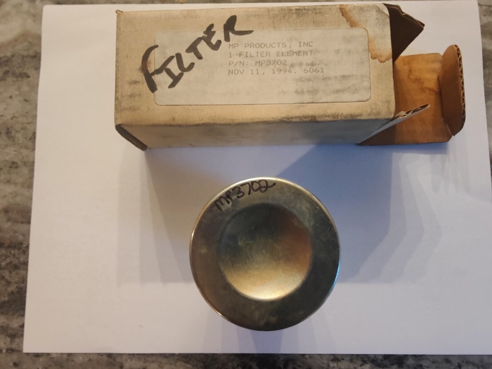 MP Filter MP3702 replacement element.