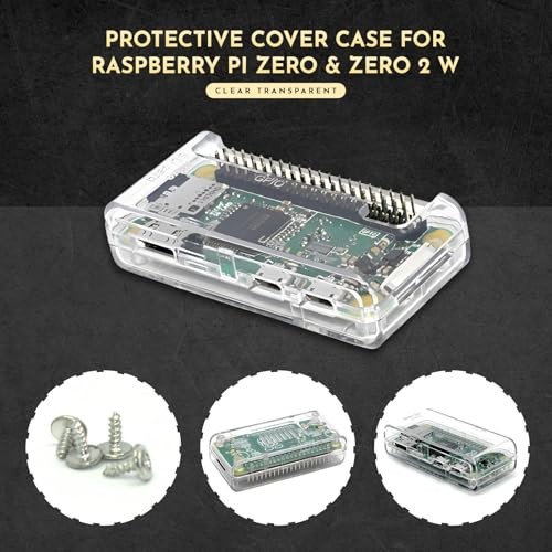 SB Premium Clear Case for Raspberry Pi Zero and Raspberry Pi Zero W Open